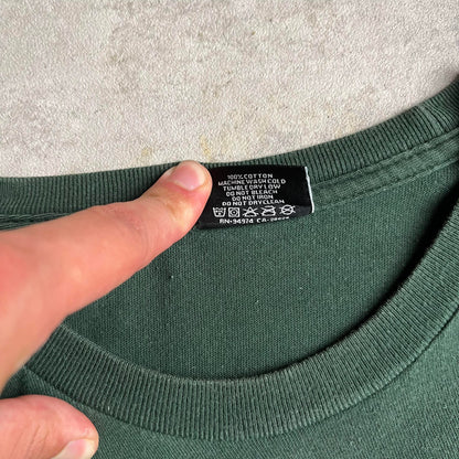 Stüssy zöld longsleeve