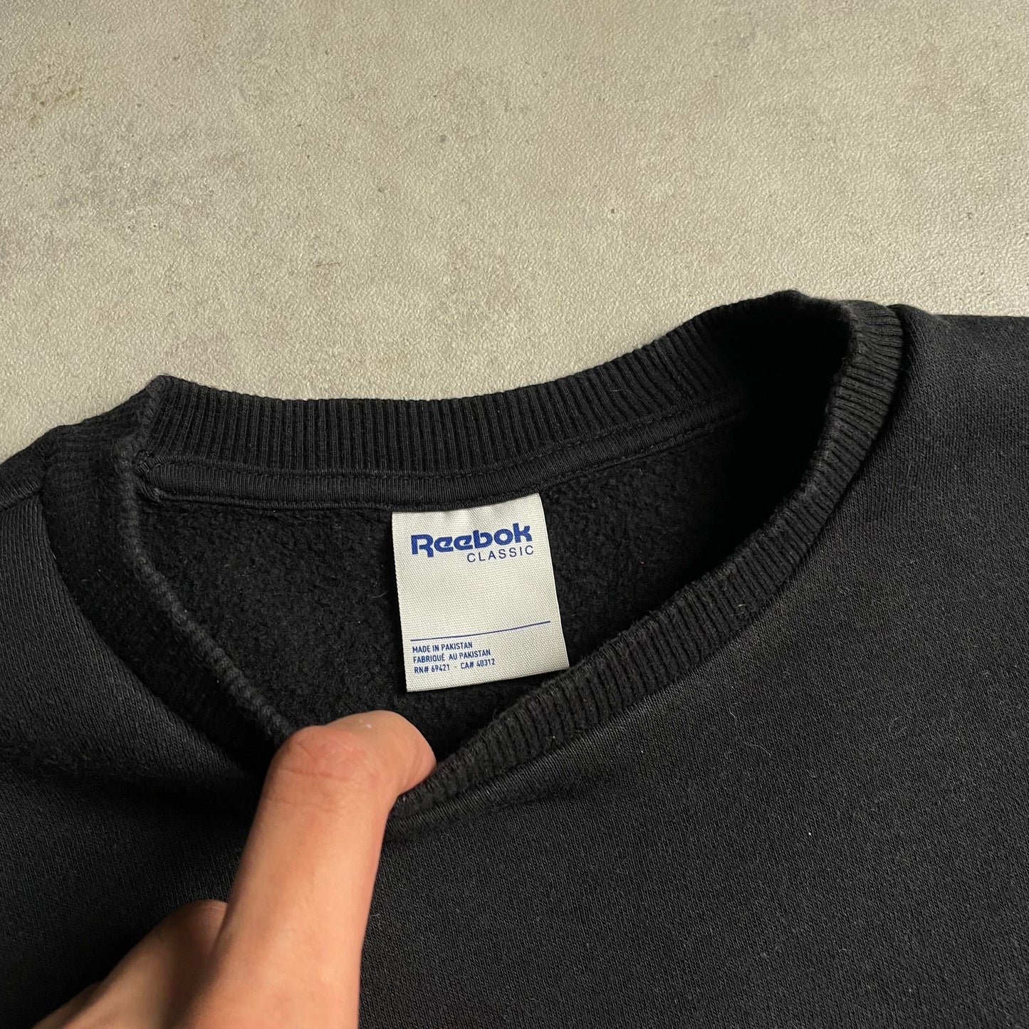 Reebok oversized crewneck