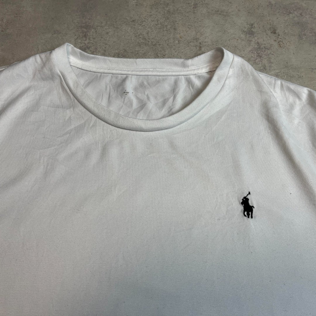 Ralph Lauren fehér környakú póló
