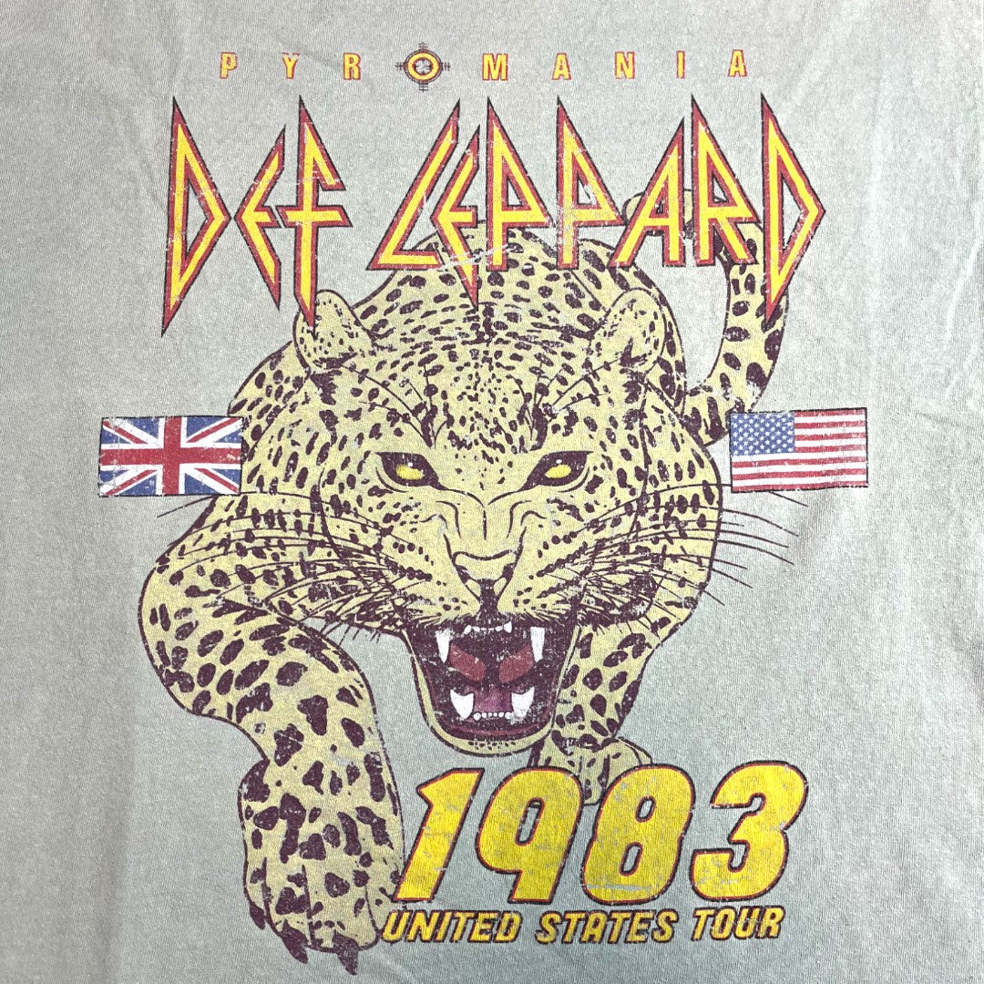 Def Leppard 1983 United States tour póló