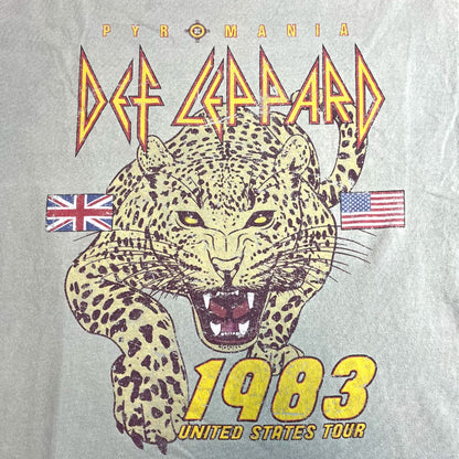 Def Leppard 1983 United States tour póló