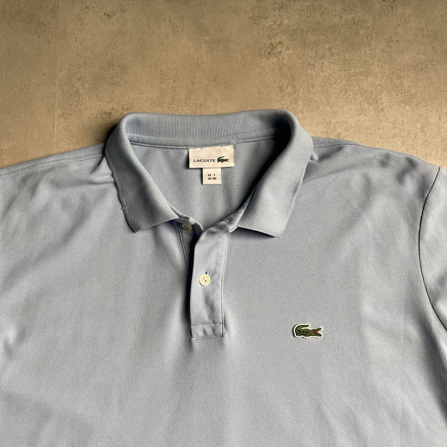 Lacoste világoskék pólóing