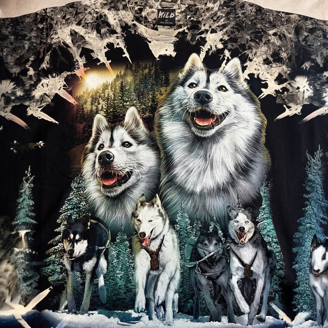 Vintage Wild wolfpack póló