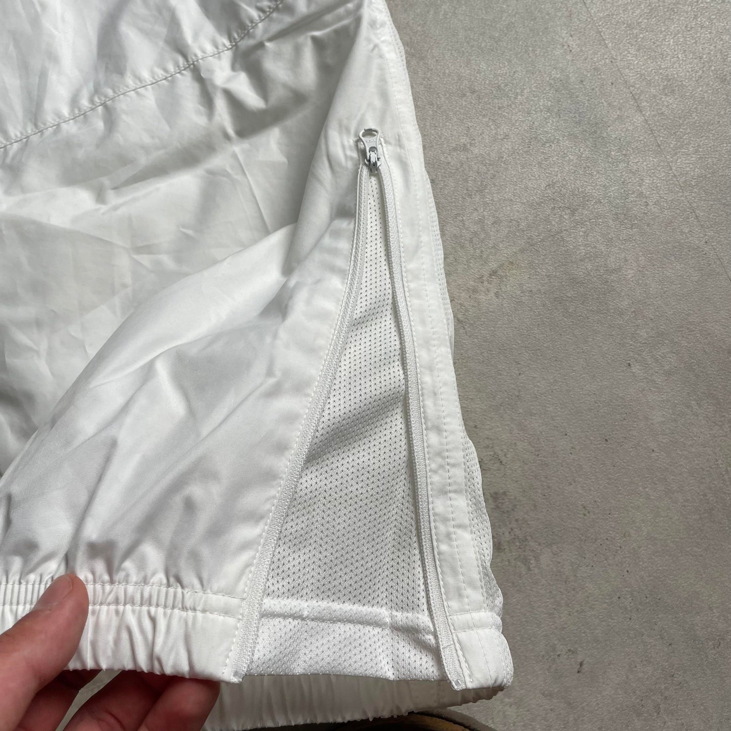 Nike fehér susogós melegítőnadrág