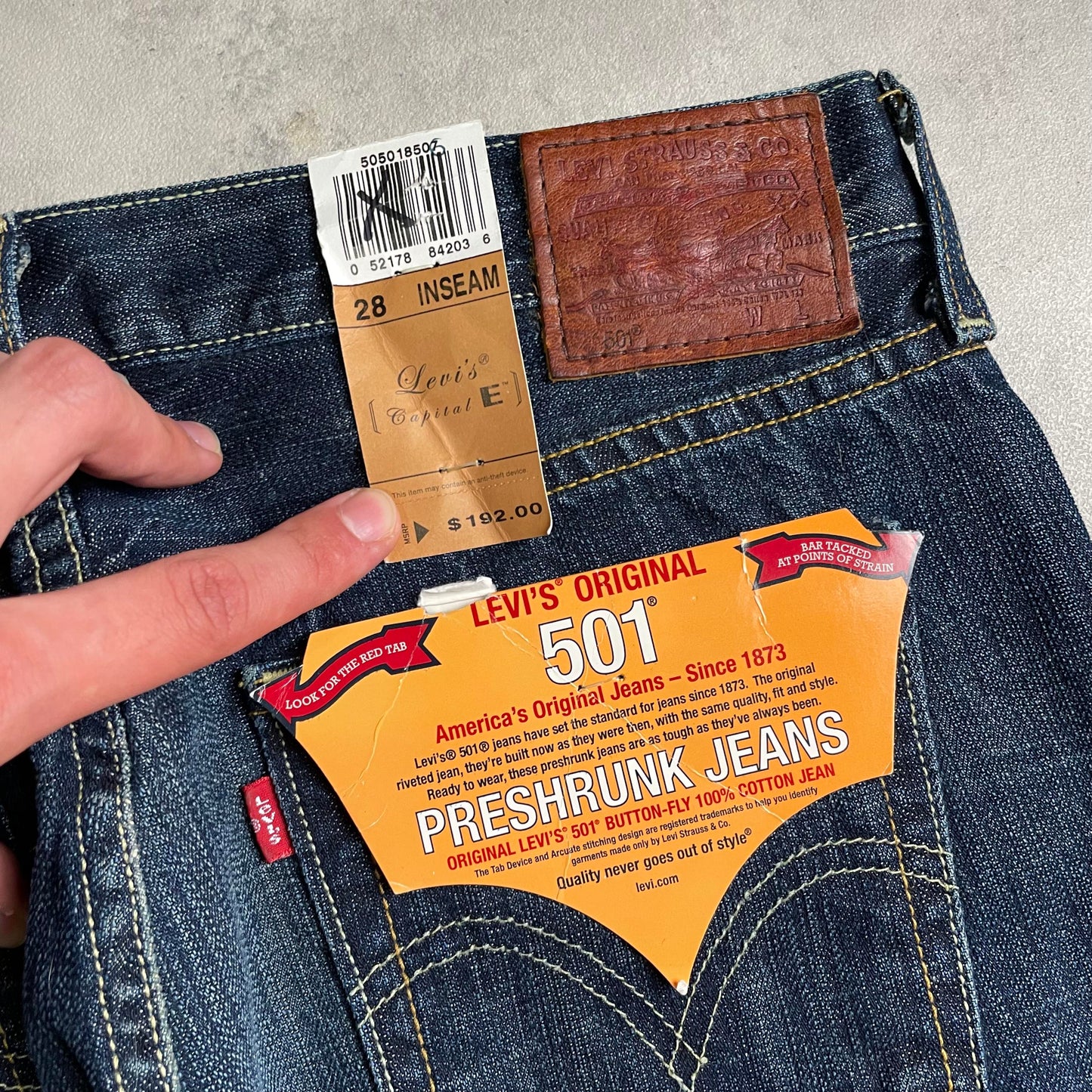 Levi's 2000's selvedge denim