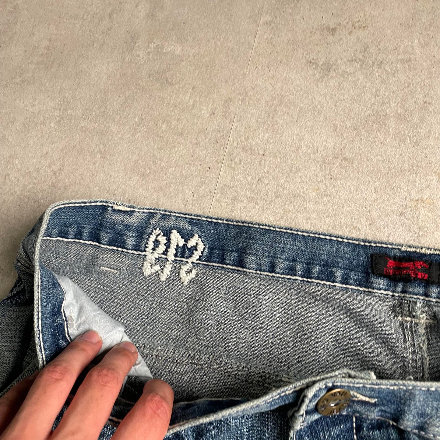 Vintage baggy Vauvau Jeans farmernadrág