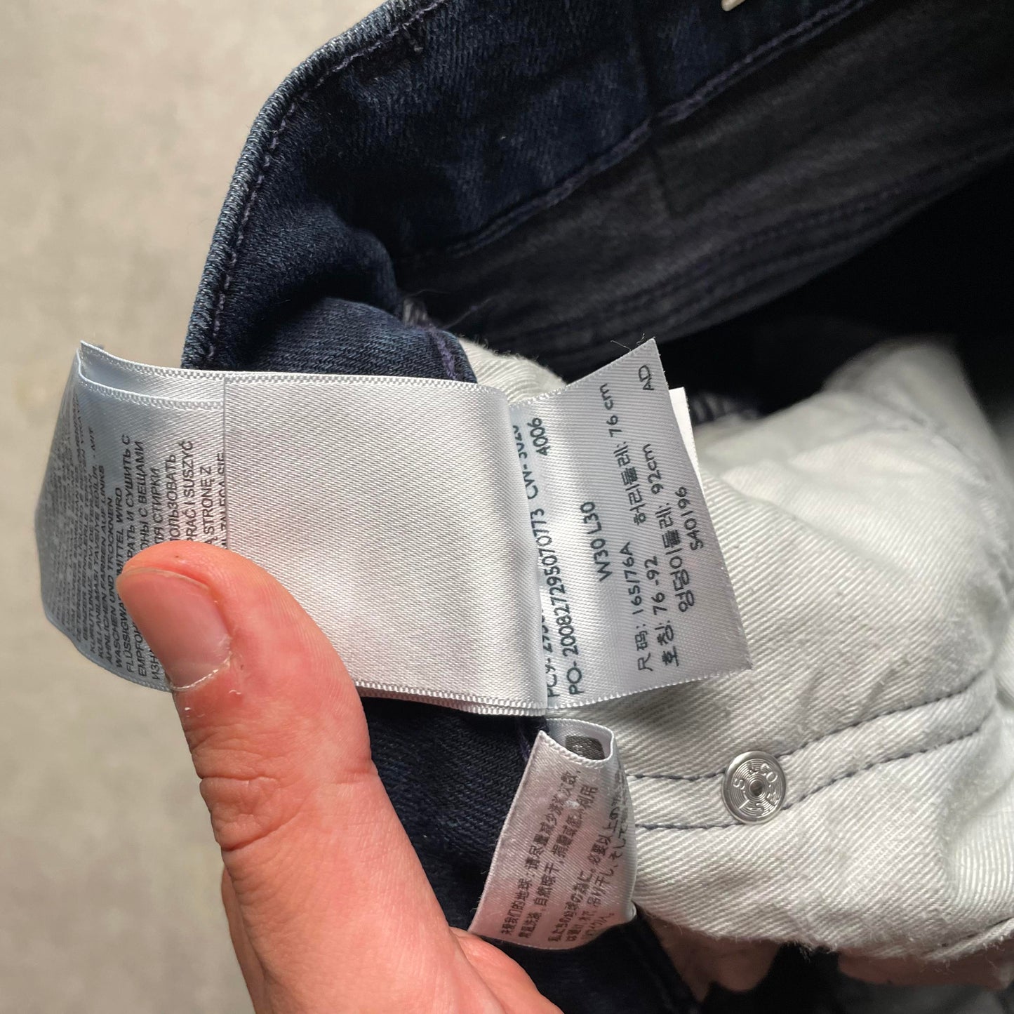 Levi's 502 Regular taper farmernadrág