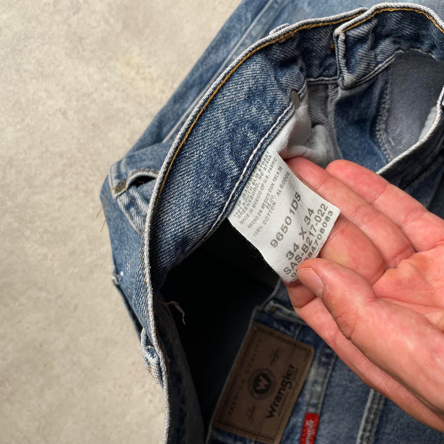 Vintage Wrangler straight fit farmernadrág