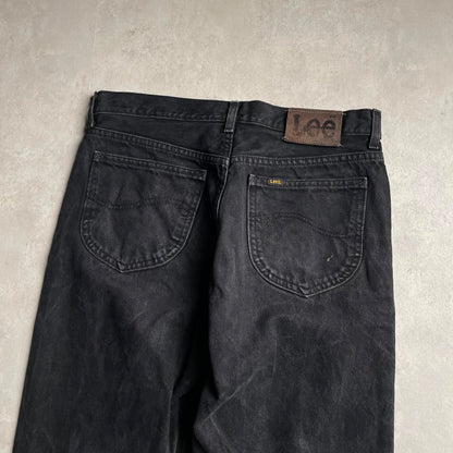 Lee washed fekete farmernadrág