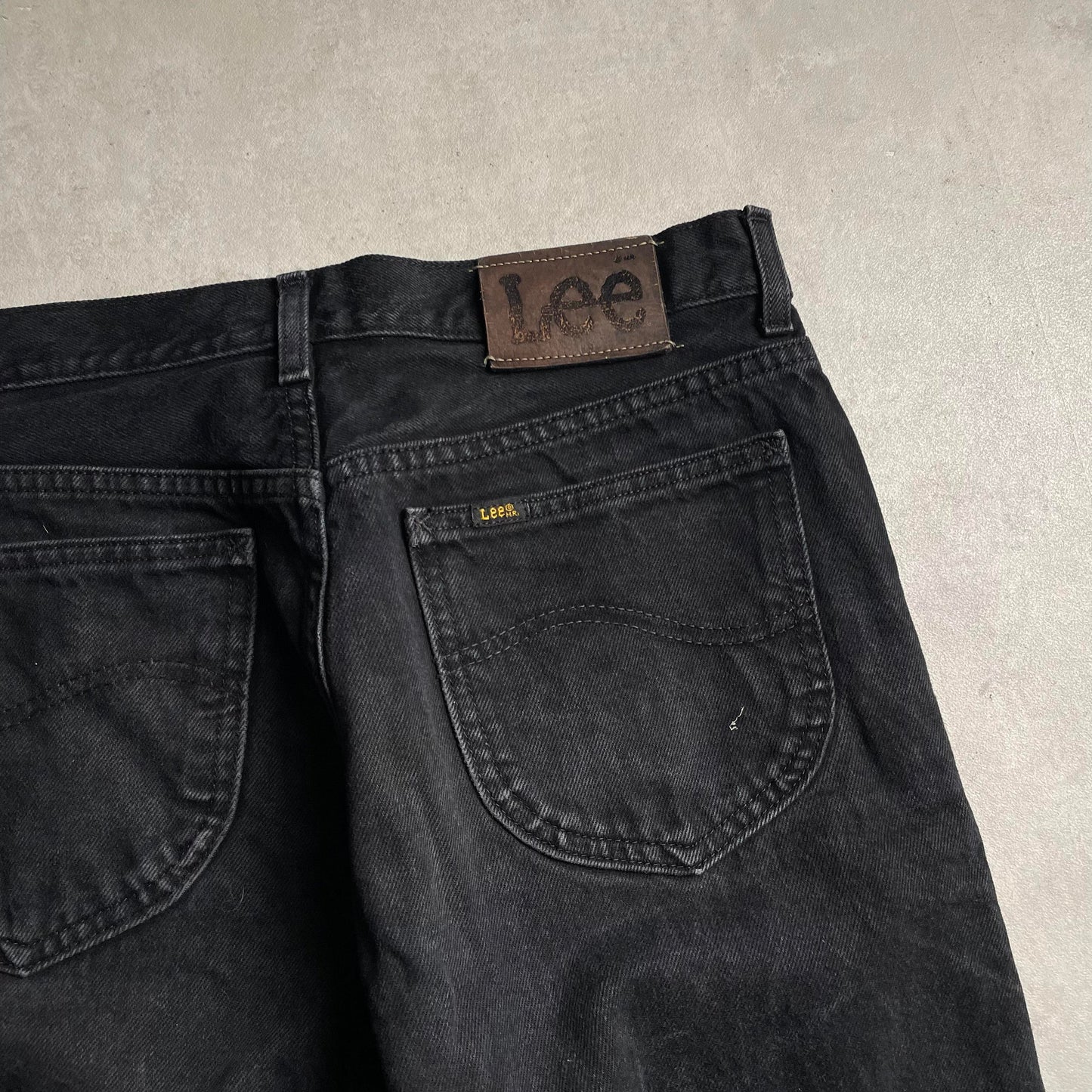 Lee washed fekete farmernadrág