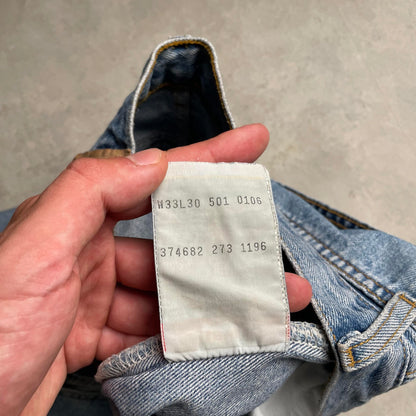 Vintage Levi's 501 világoskék farmernadrág