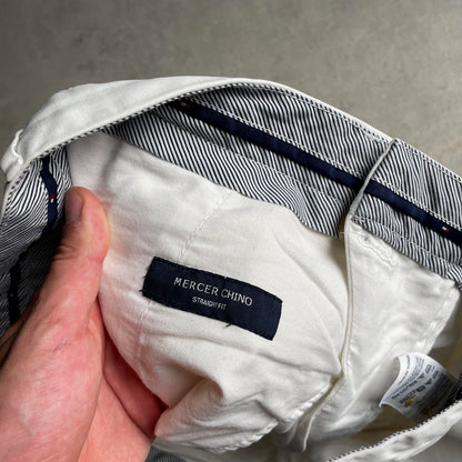 Tommy Hilfiger fehér chinonadrág
