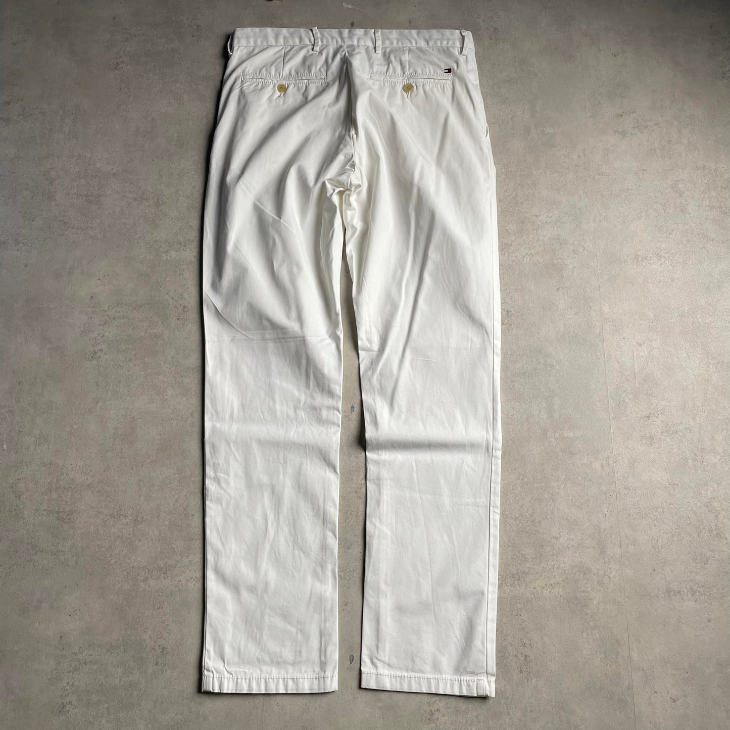 Tommy Hilfiger fehér chinonadrág