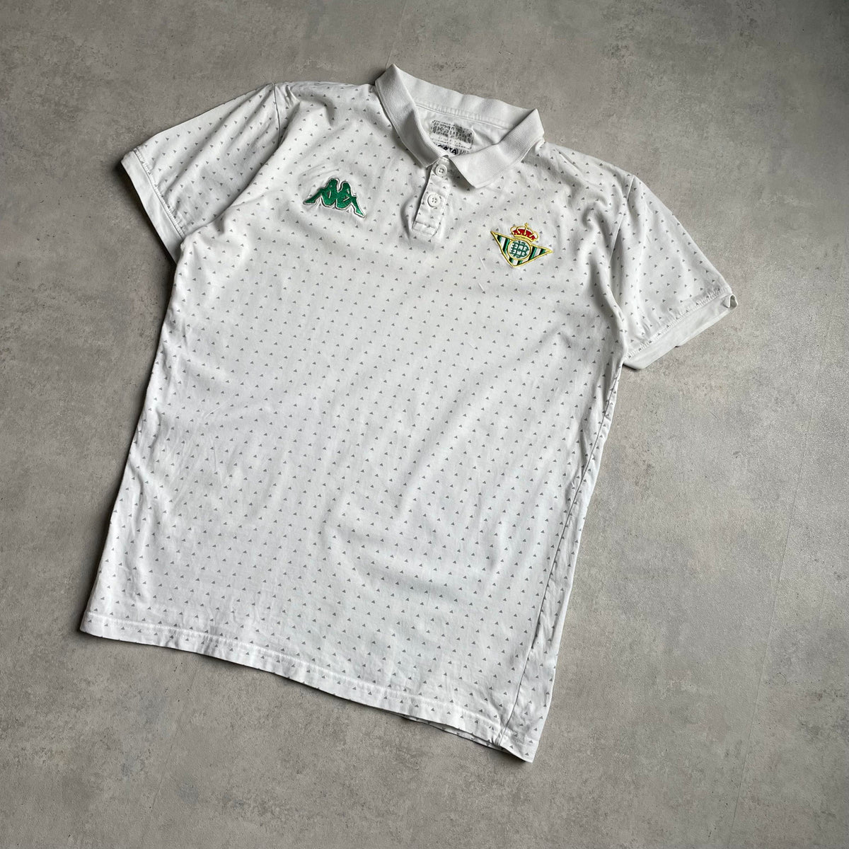 Vintage Kappa Fc Real Betis pólóing