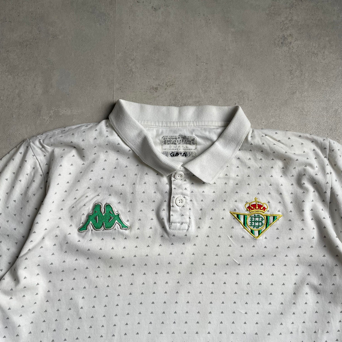 Vintage Kappa Fc Real Betis pólóing