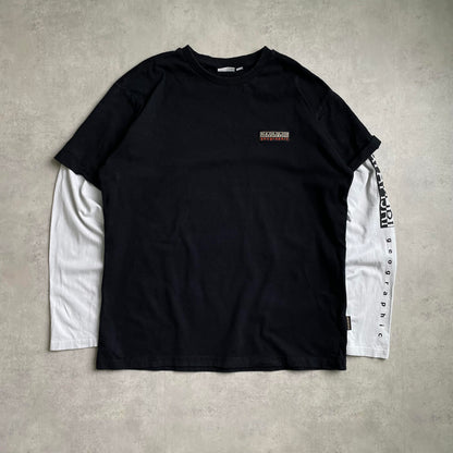Napapijri fekete longsleeve