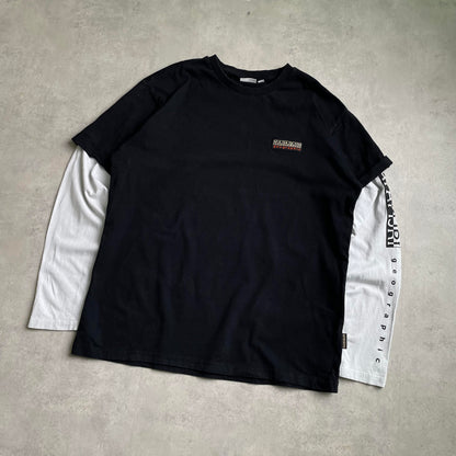 Napapijri fekete longsleeve