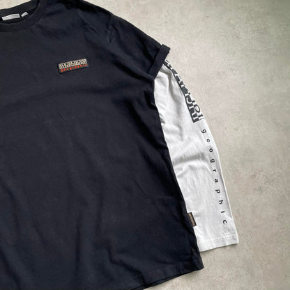 Napapijri fekete longsleeve