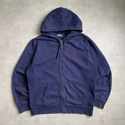 Ralph Lauren sötétkék zip-up hoodie