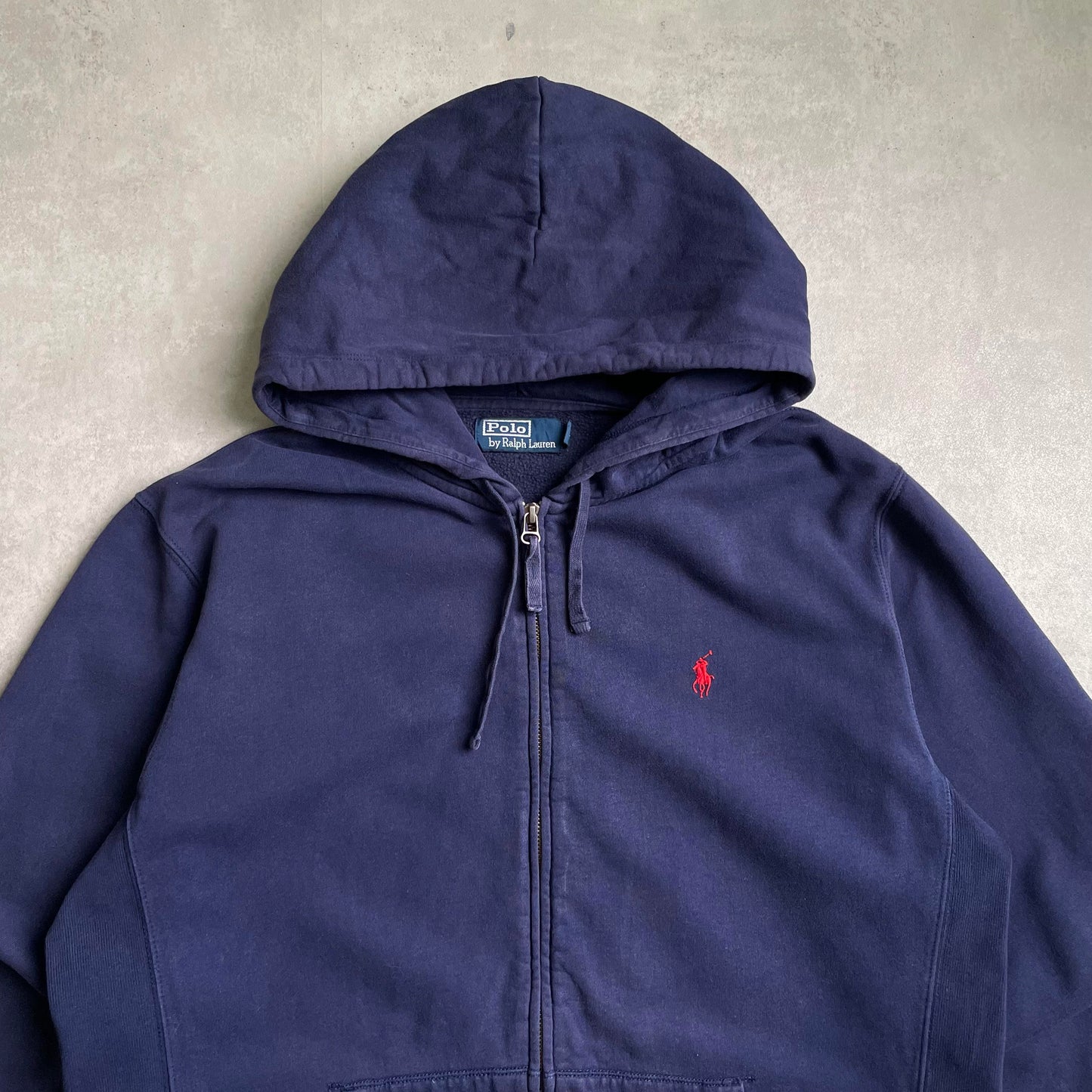 Ralph Lauren sötétkék zip-up hoodie