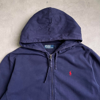 Ralph Lauren sötétkék zip-up hoodie