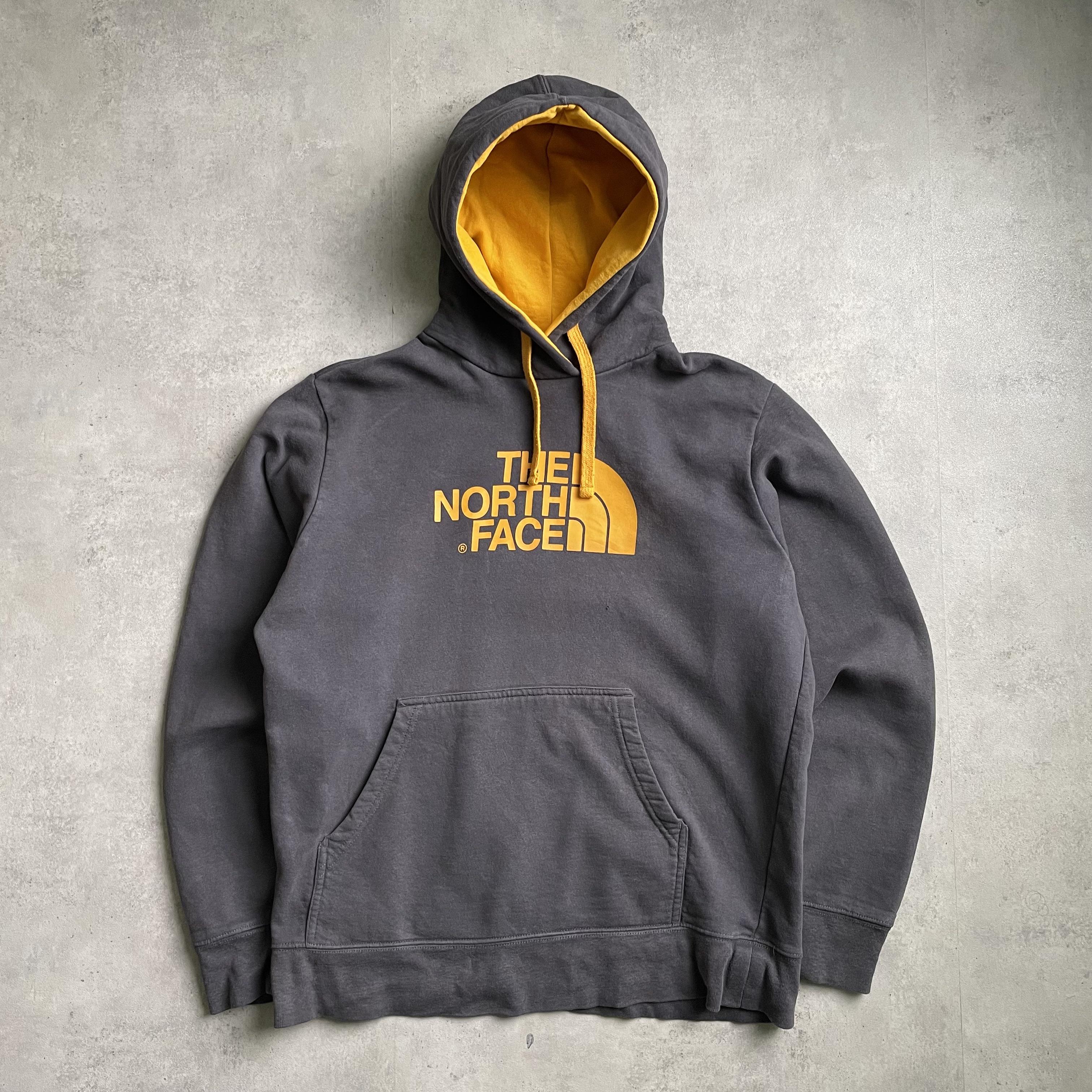 The North Face szürke big logo hoodie