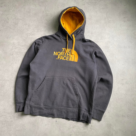 The North Face szürke big logo hoodie