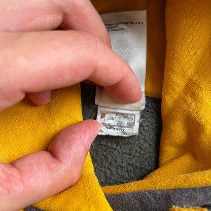 The North Face szürke big logo hoodie