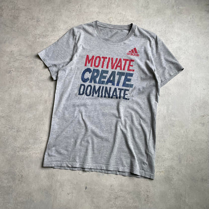Adidas szürke graphic póló