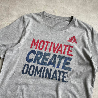 Adidas szürke graphic póló