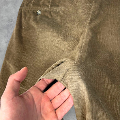 Burberry barna kordbársony nadrág