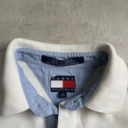 Tommy Hilfiger nagy logós fehér pólóing