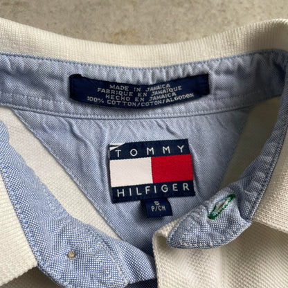 Tommy Hilfiger nagy logós fehér pólóing