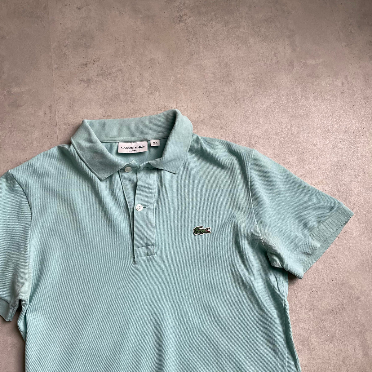 Lacoste mentazöld pólóing