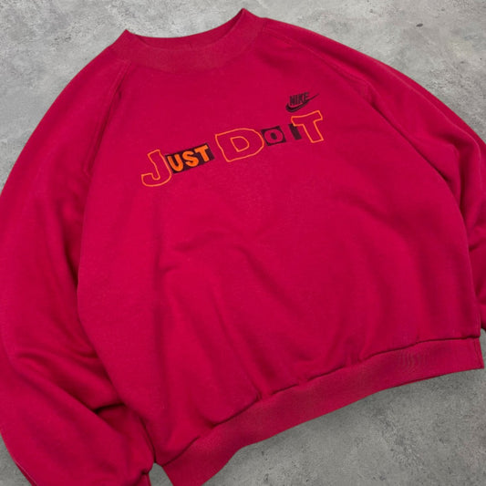 Nike vintage 90's spellout pulóver