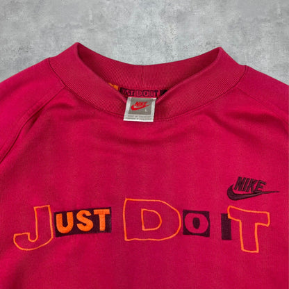 Nike vintage 90's spellout pulóver