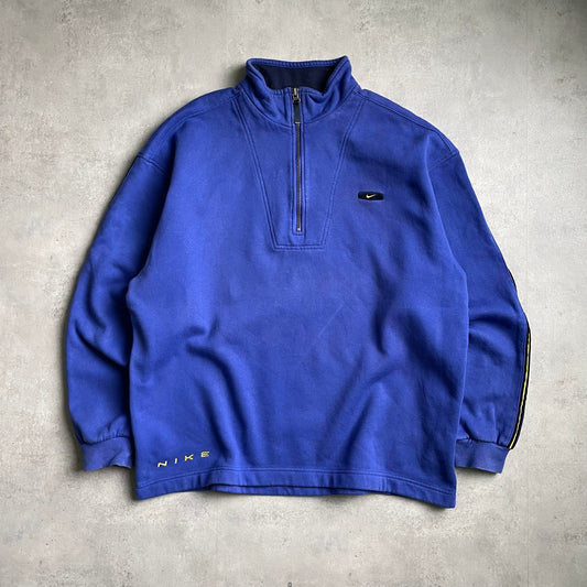 Vintage Nike negyedcipzáros pulóver