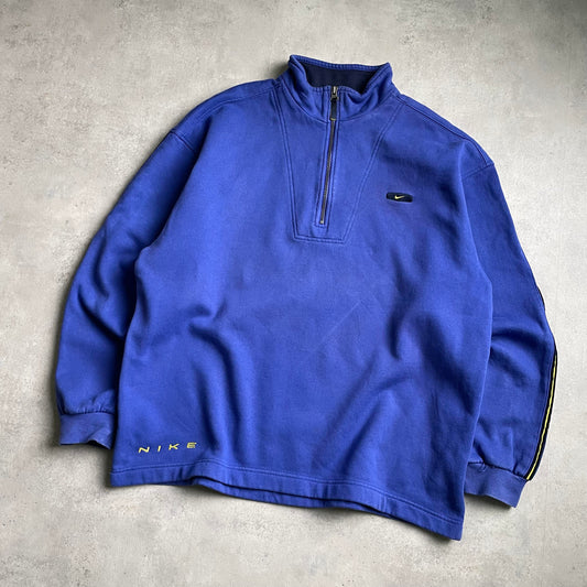 Vintage Nike negyedcipzáros pulóver