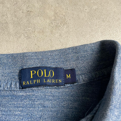 Ralph Lauren türkizkék galléros longsleeve