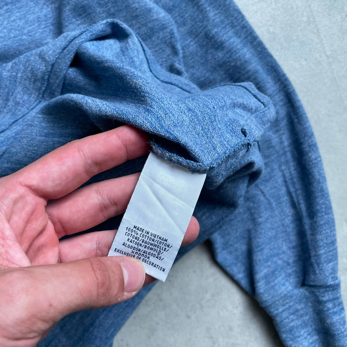Ralph Lauren türkizkék galléros longsleeve
