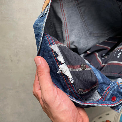 Tommy Hilfiger Flex kék straight fit farmernadrág