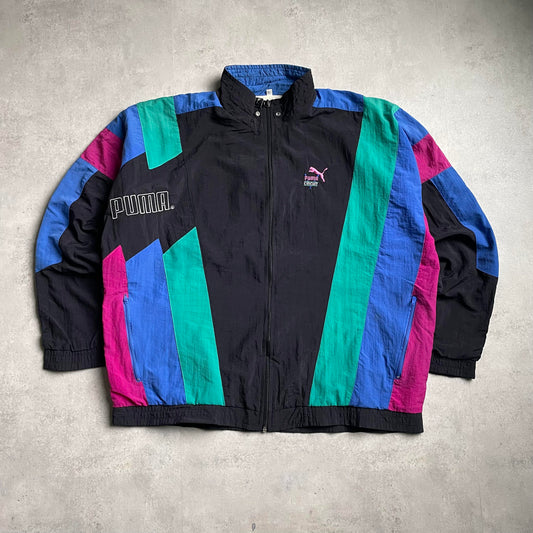 Vintage Puma colorblock dzseki