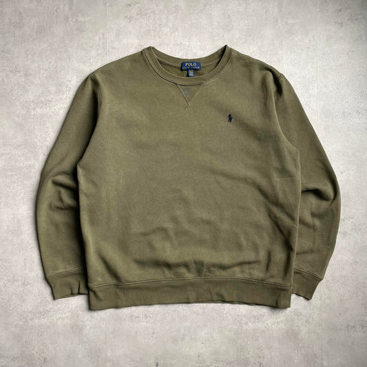 Ralph Lauren khaki crewneck