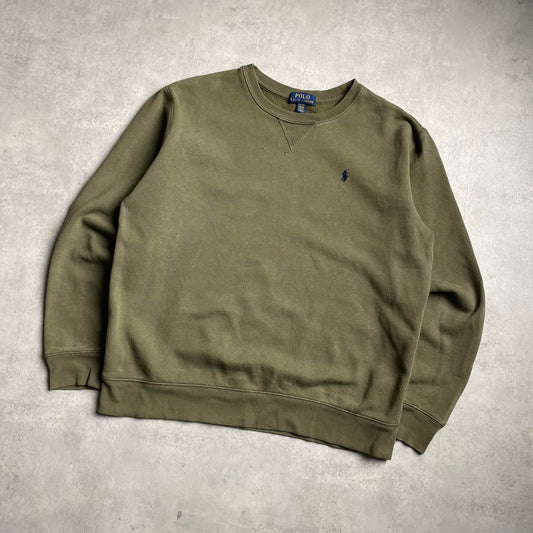 Ralph Lauren khaki crewneck