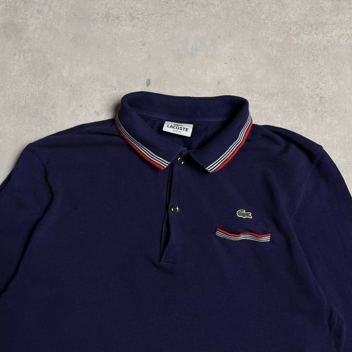 Lacoste galléros longsleeve