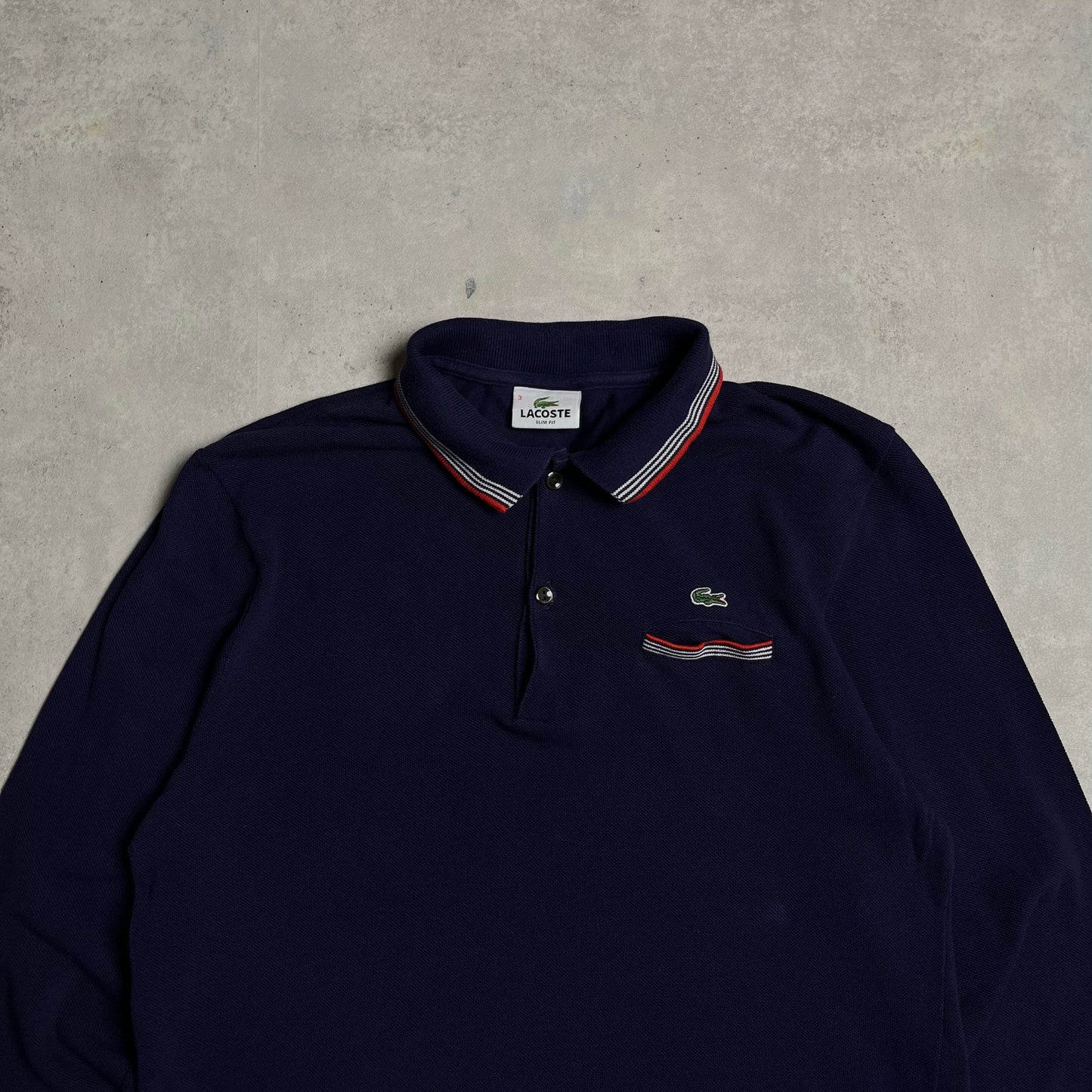 Lacoste galléros longsleeve