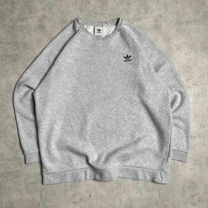Adidas szürke környakú pulóver