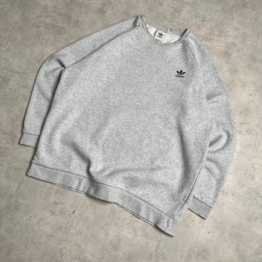 Adidas szürke környakú pulóver