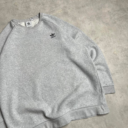 Adidas szürke környakú pulóver