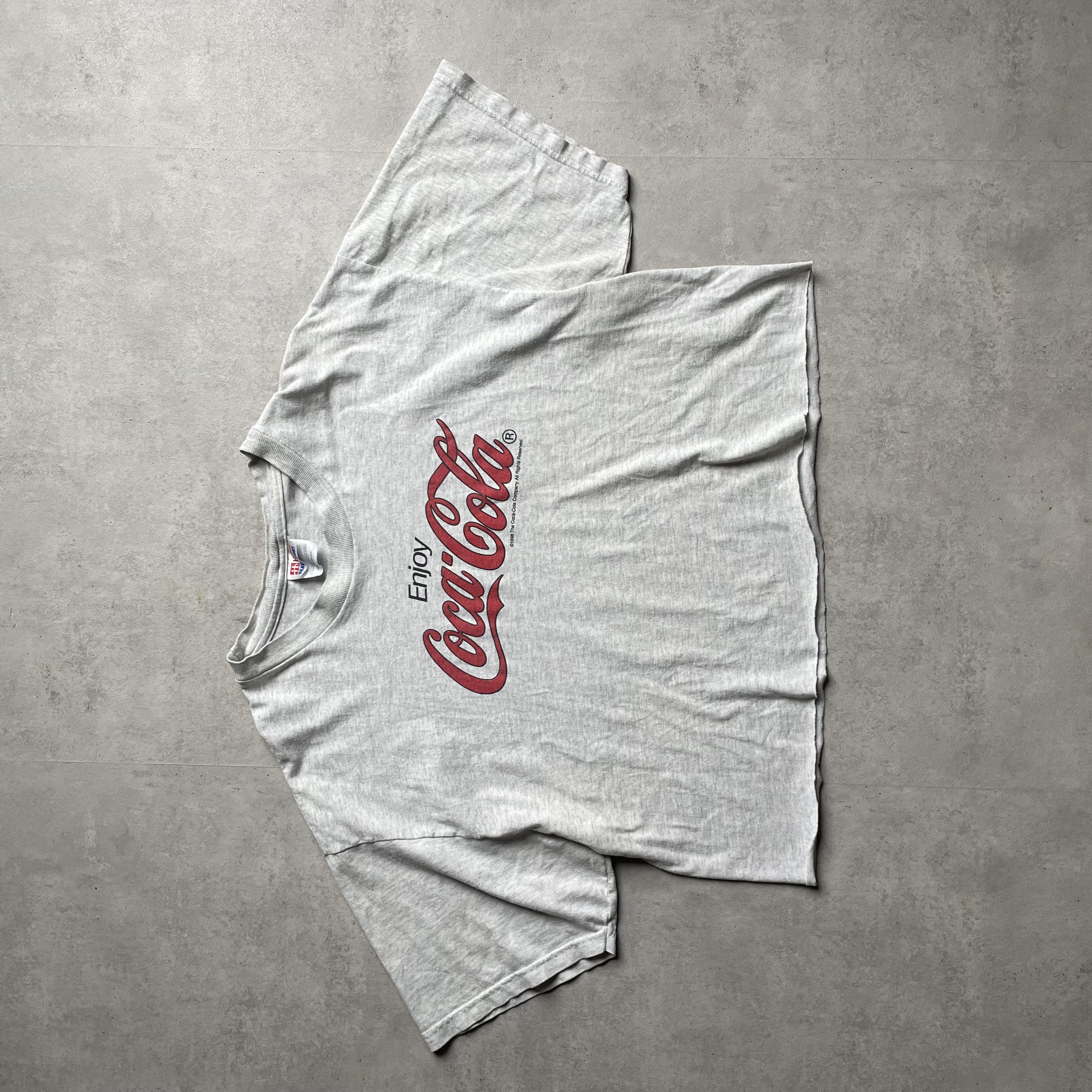 Vintage 90's Hanes Coca Cola cropped póló